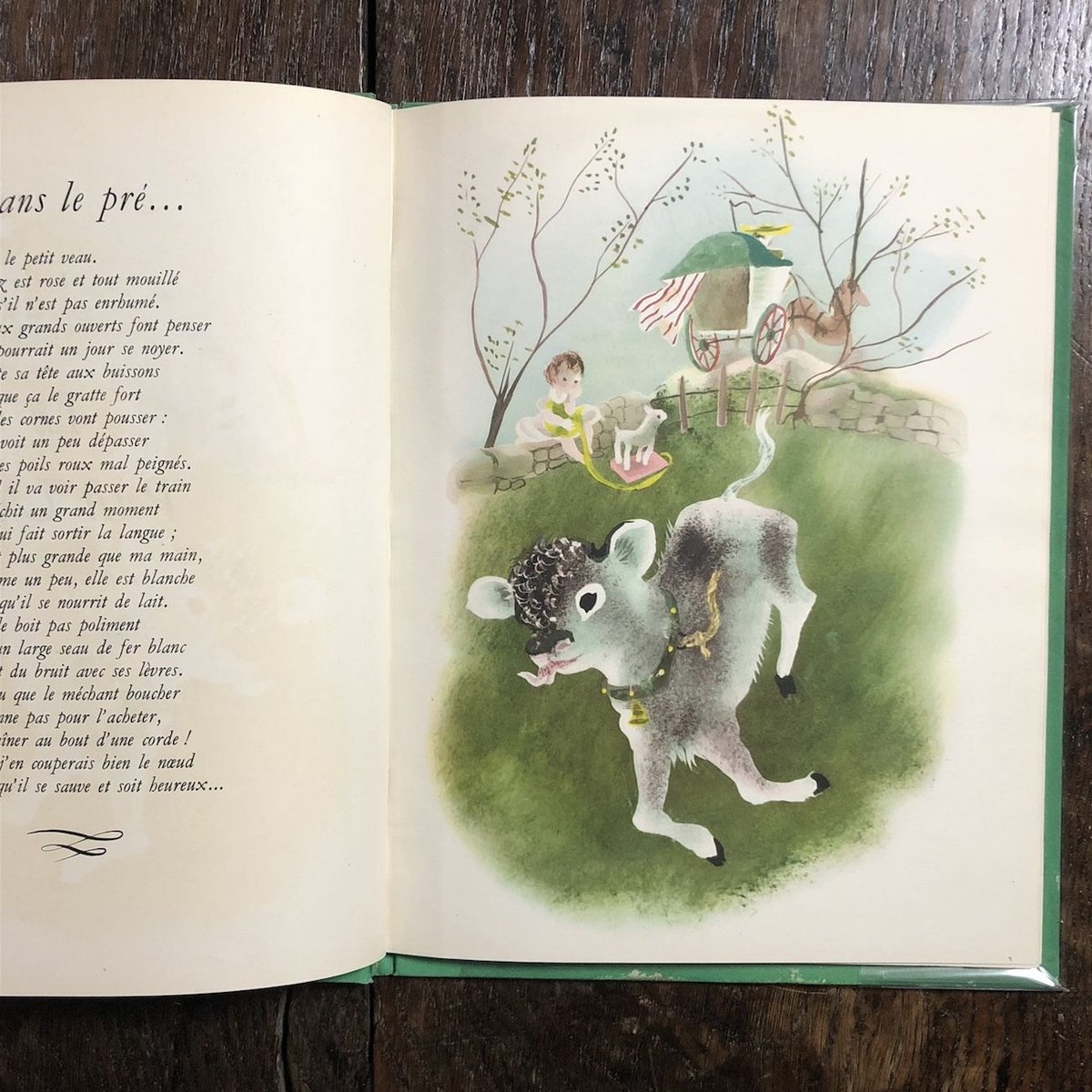 DANS LE PRE（1947年刷）」Marguerite Soleillant Fran 