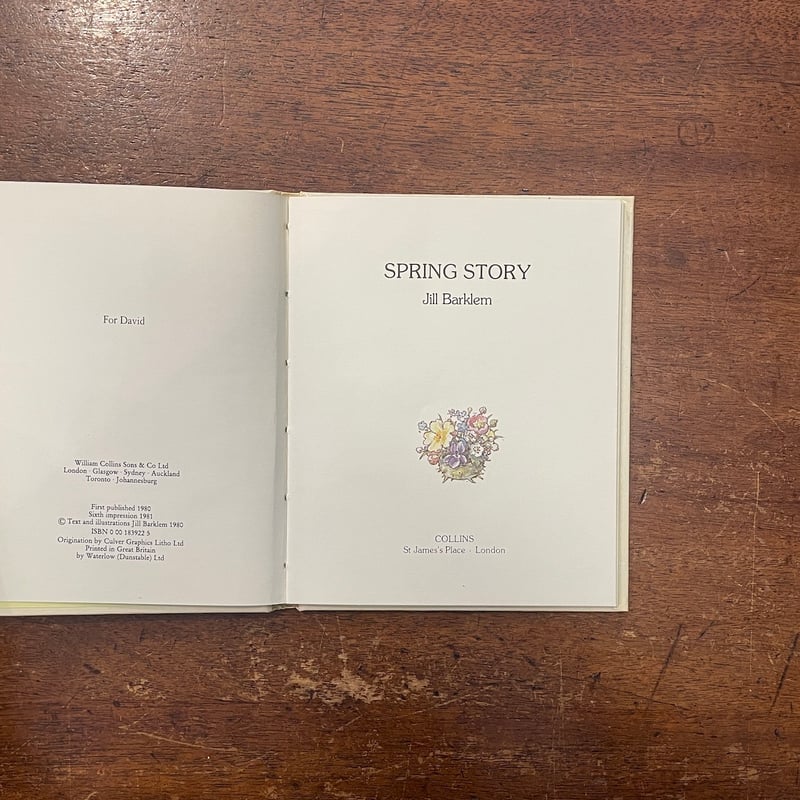 洋書絵本　ジル・バークレム　SPRING STORY SPRING STORY」Jill Barklem（ジル・バークレム） | Frobergu