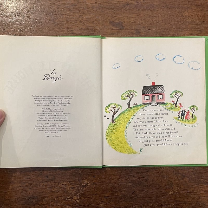 バージニア・リー・バートン 絵本「La petite maison」フランス語版 バージニア・リー・バートン 絵本「La petite maison