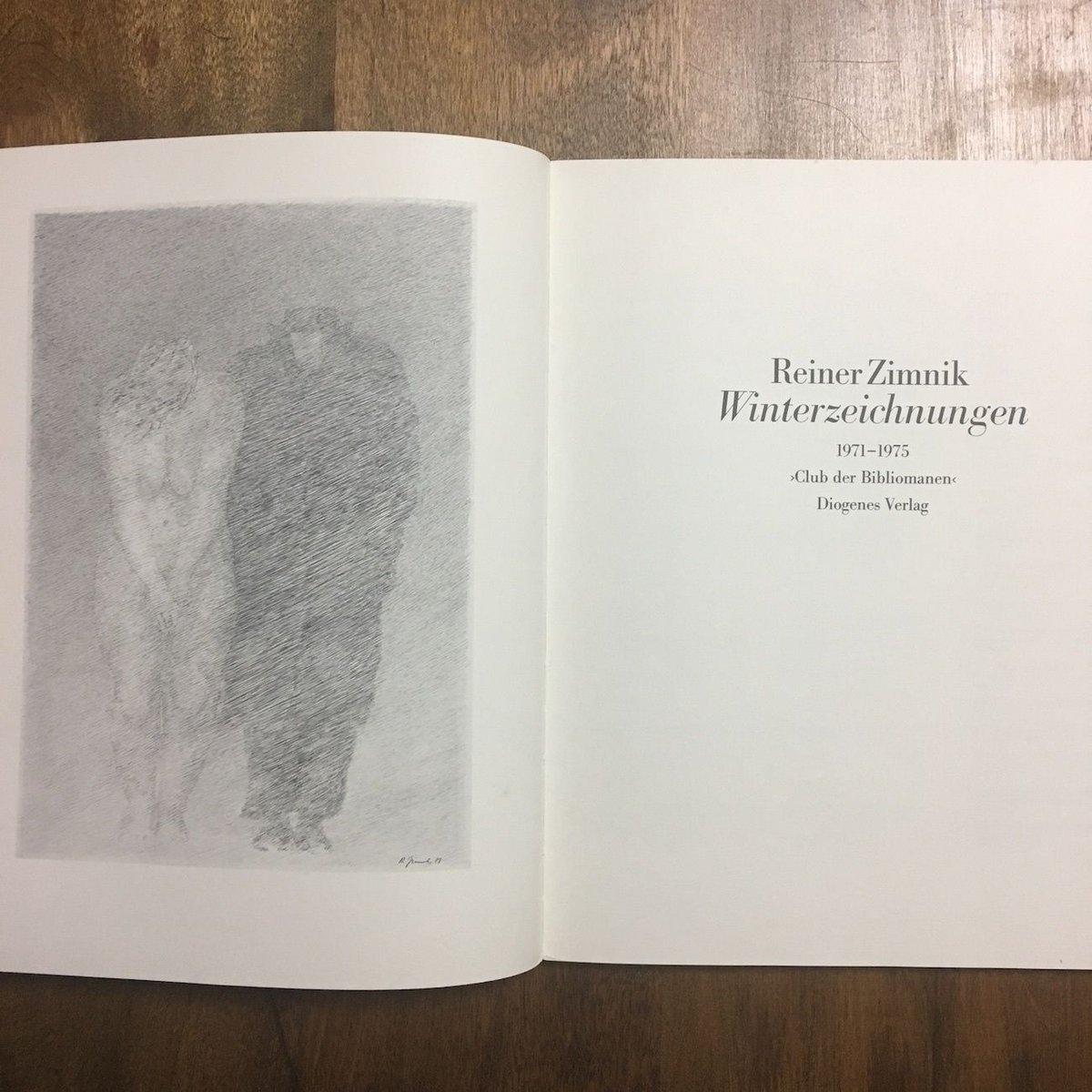 Winterzeichnungen 1971-1975」Reiner Zimnik（ライナー
