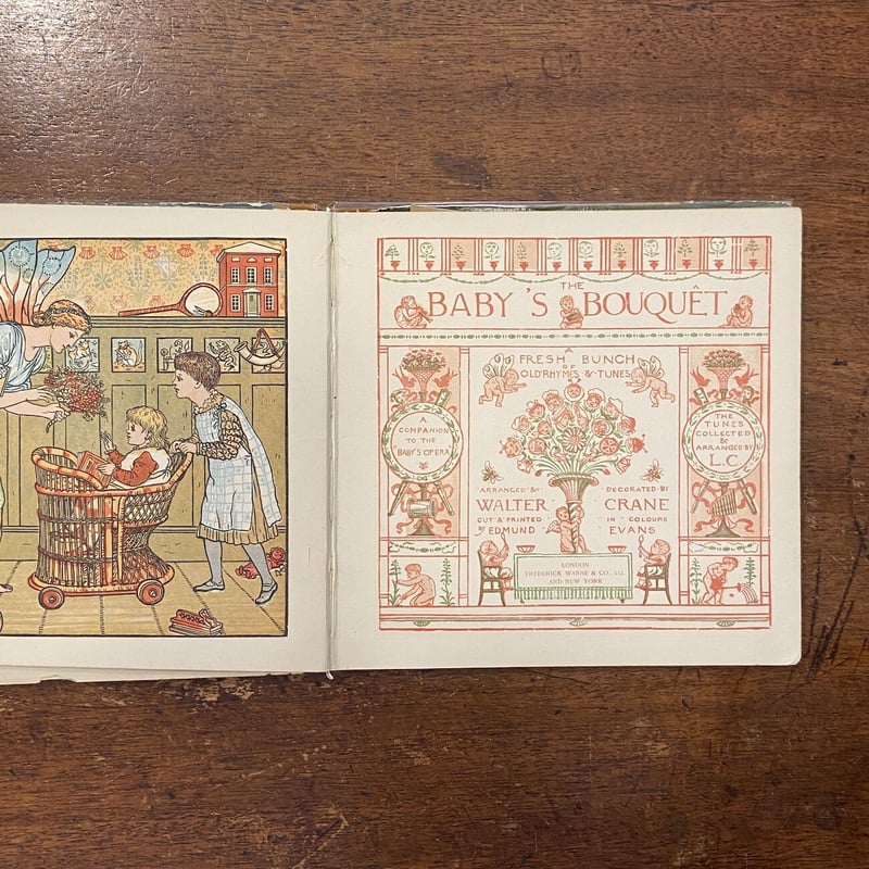 追加写真　Walter Crane アンティーク絵本BABY'S bouquet BABY'S BOUQUET | Walter CRANE