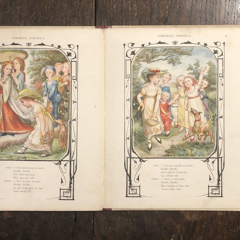 ミュシャ 1896年 オリジナル リトグラフ　家族の食卓　ラリタの接吻　セット ミュシャ 1896年 オリジナル リトグラフ 家族の食卓 ラリタの