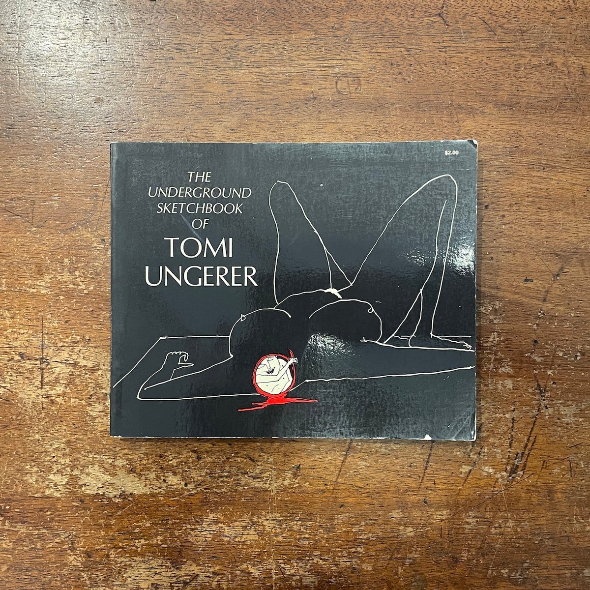 The Underground Sketchbook」Tomi Ungerer（トミー・ウン
