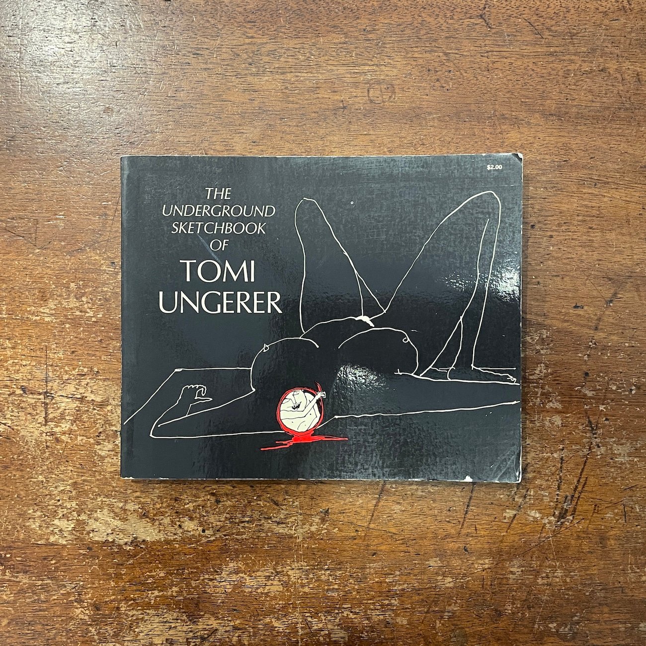 The Underground Sketchbook」Tomi Ungerer（トミー・ウン