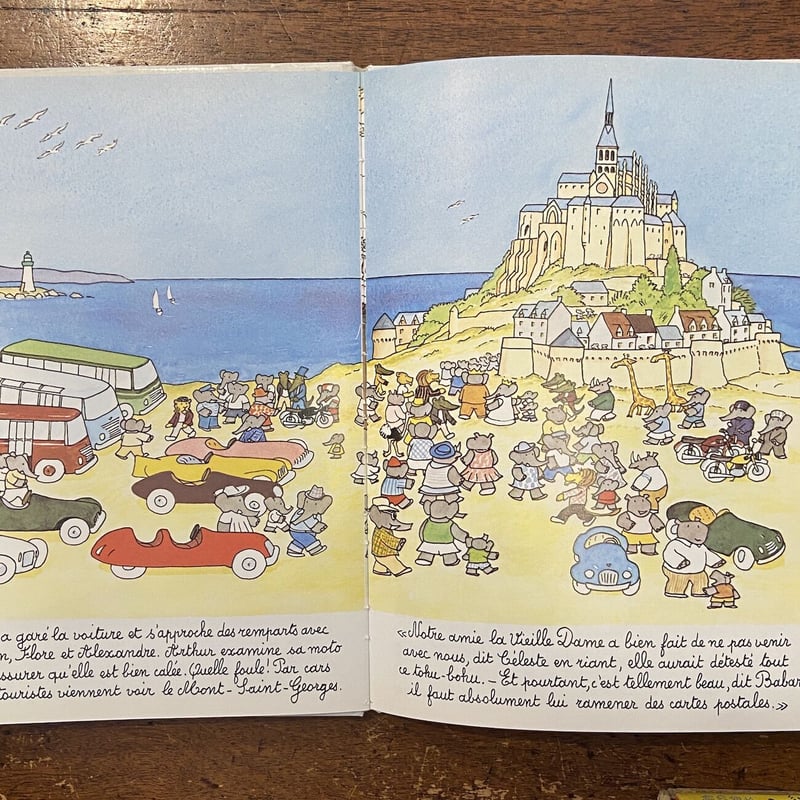 Babar フランスインポート　ハードカバー絵本　四冊セット Babar フランスインポート ハードカバー絵本 四冊セット