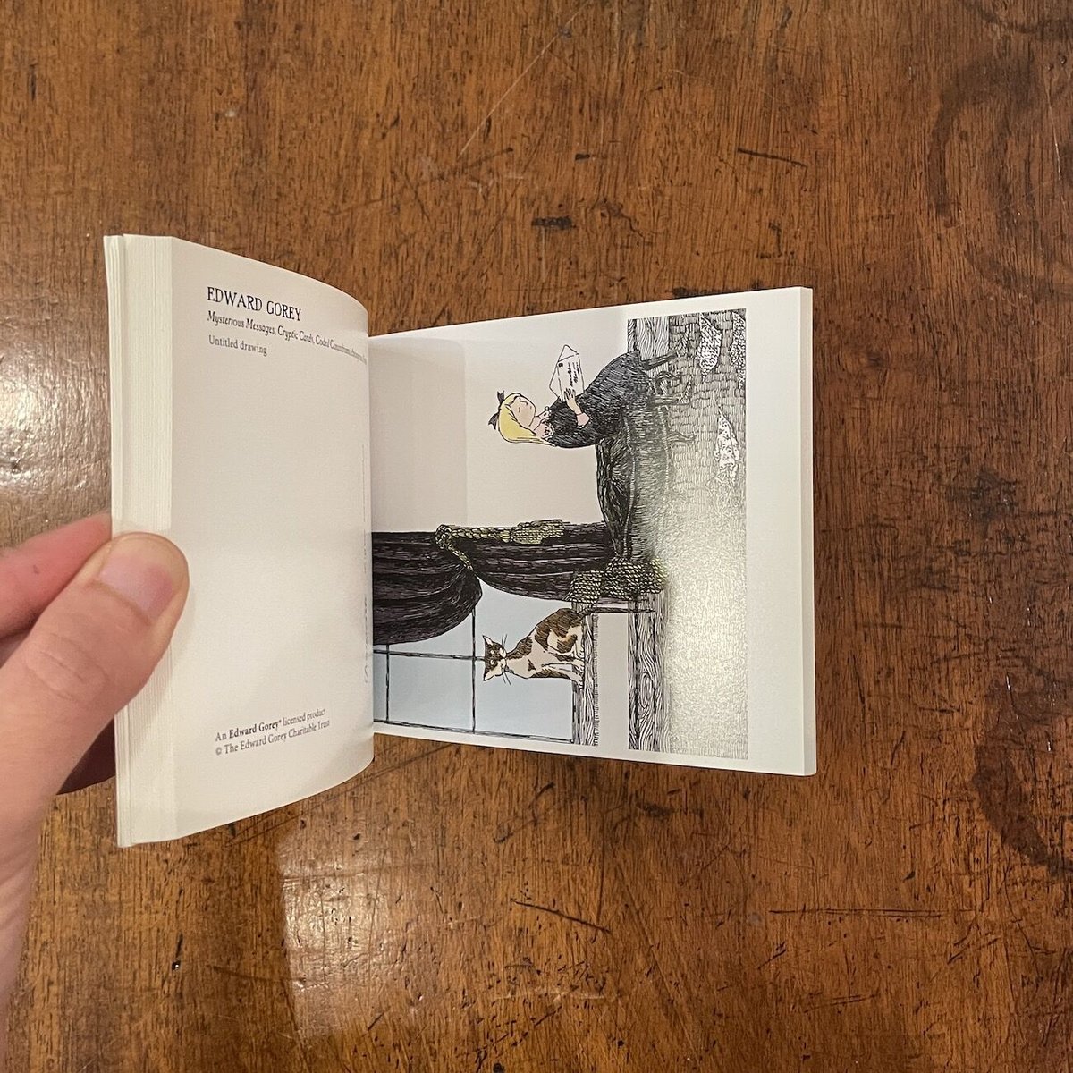 A BOOK OF POSTCARDS」Edward Gorey（エドワード・ゴーリー） |