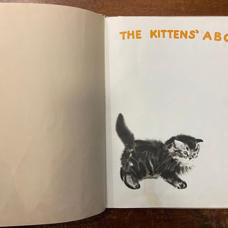 THE KITTENS' ABC（1965年）」Clare Turlay Newberry（