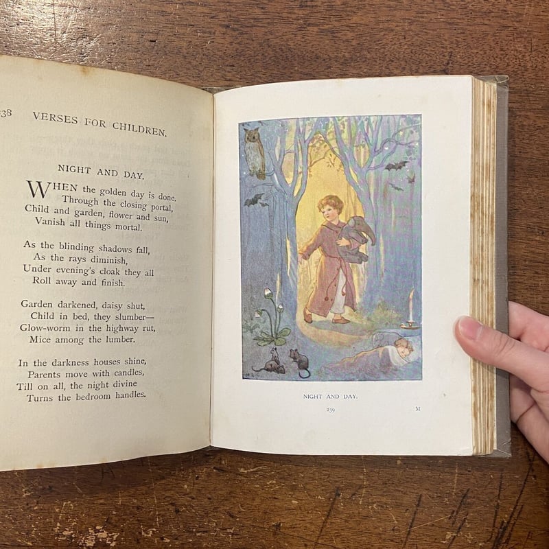 VERSES FOR CHILDREN（1918年）」Margaret Tarrant（マー