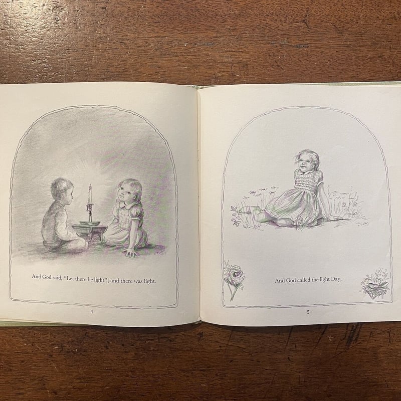 And It Was So（1958年1刷）」Tasha Tudor（ターシャ