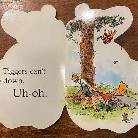 「Tigger」A. A. Milne（ミルン）　E. H. Shepard（シェパード）