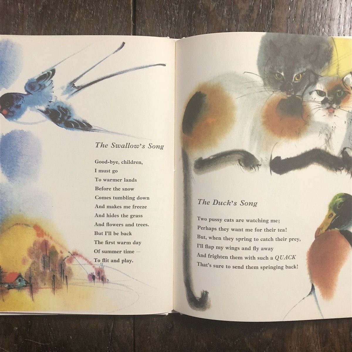 Mirko Hanak ミルコ ハナーク 動物園絵本 BILDERZOO / 海外絵本や古書絵本のフィネサ・ブックス