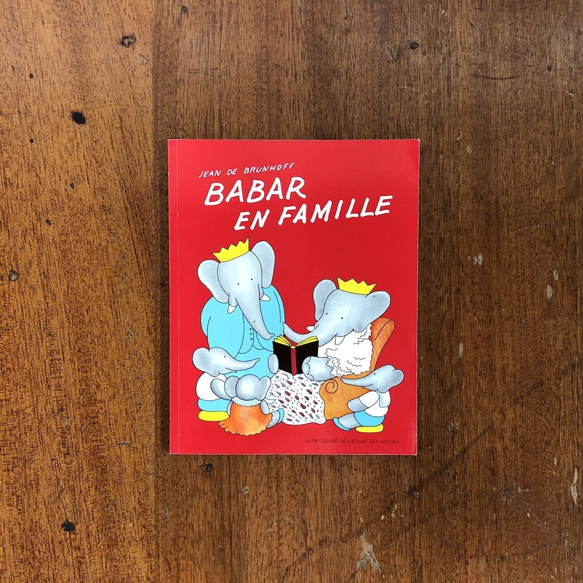 BABAR EN FAMILLE」Jean de Brunhoff（ジャン・ド・ブリュノフ）