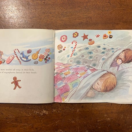 「A VISIT FROM SAINT NICHOLAS」Clement C. Moore　Paul Galdone（ポール・ガルドン）