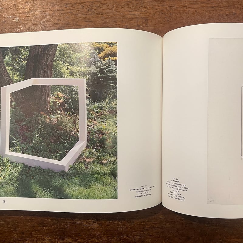 Incomplete Open Cubes」Sol LeWitt | Frobergue