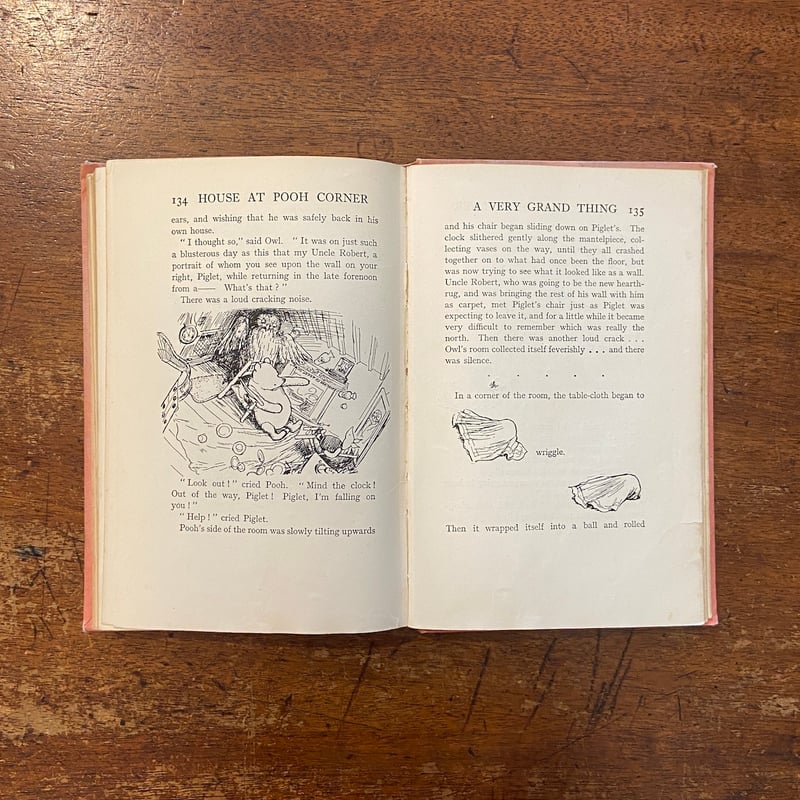 THE HOUSE AT POOH CORNER（1928年初版／日本語版タイトル「プー横丁