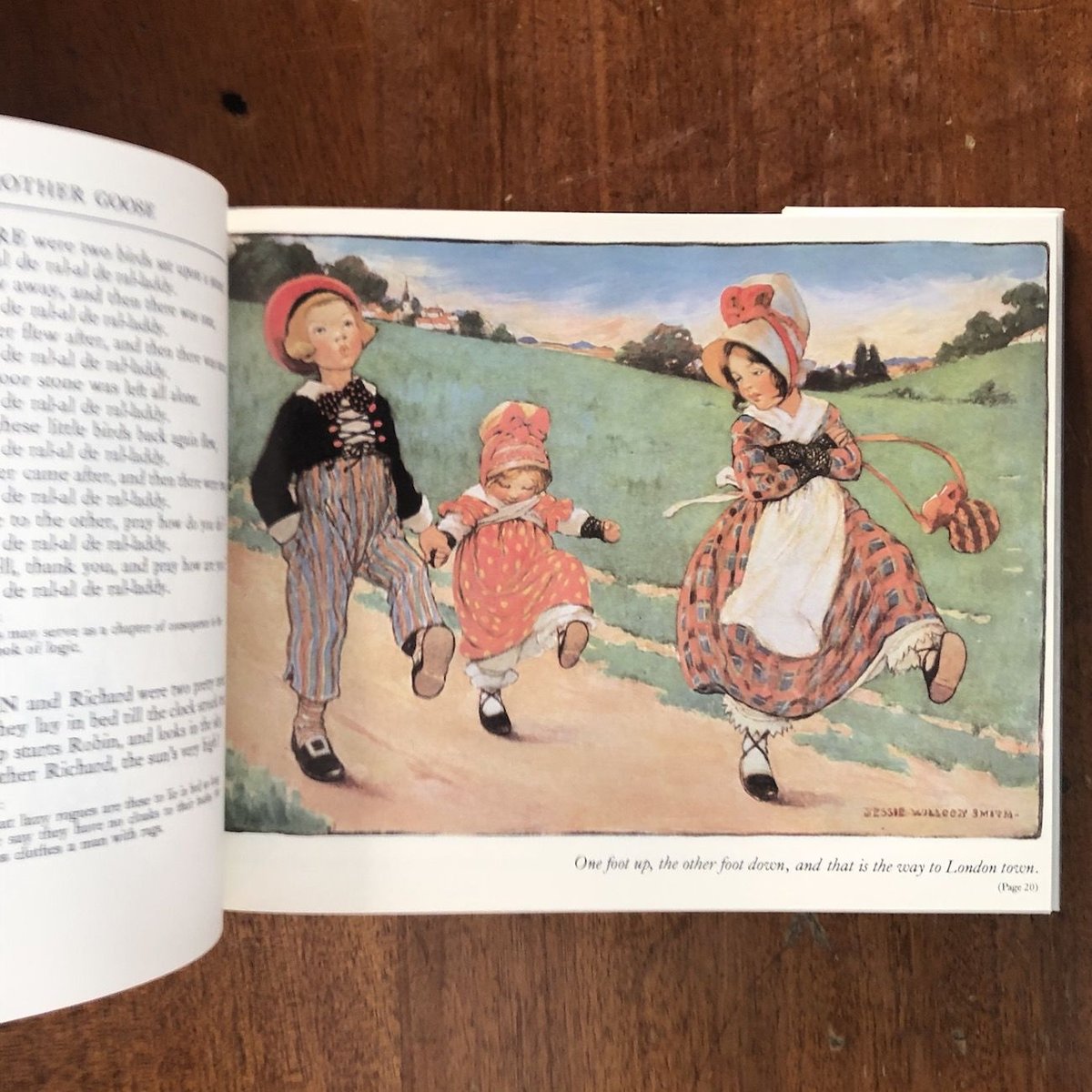 MOTHER GOOSE」Jessie Willcox Smith（ジェシー・ウィルコックス