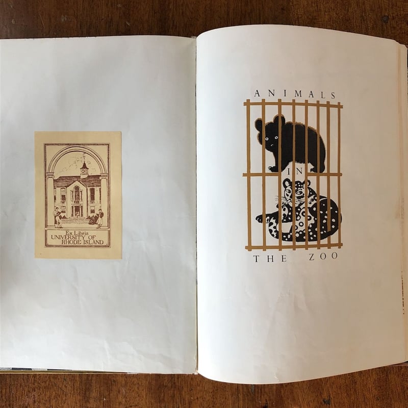 Animals in The ZOO」Feodor Rojankovsky（ロジャンコフスキ