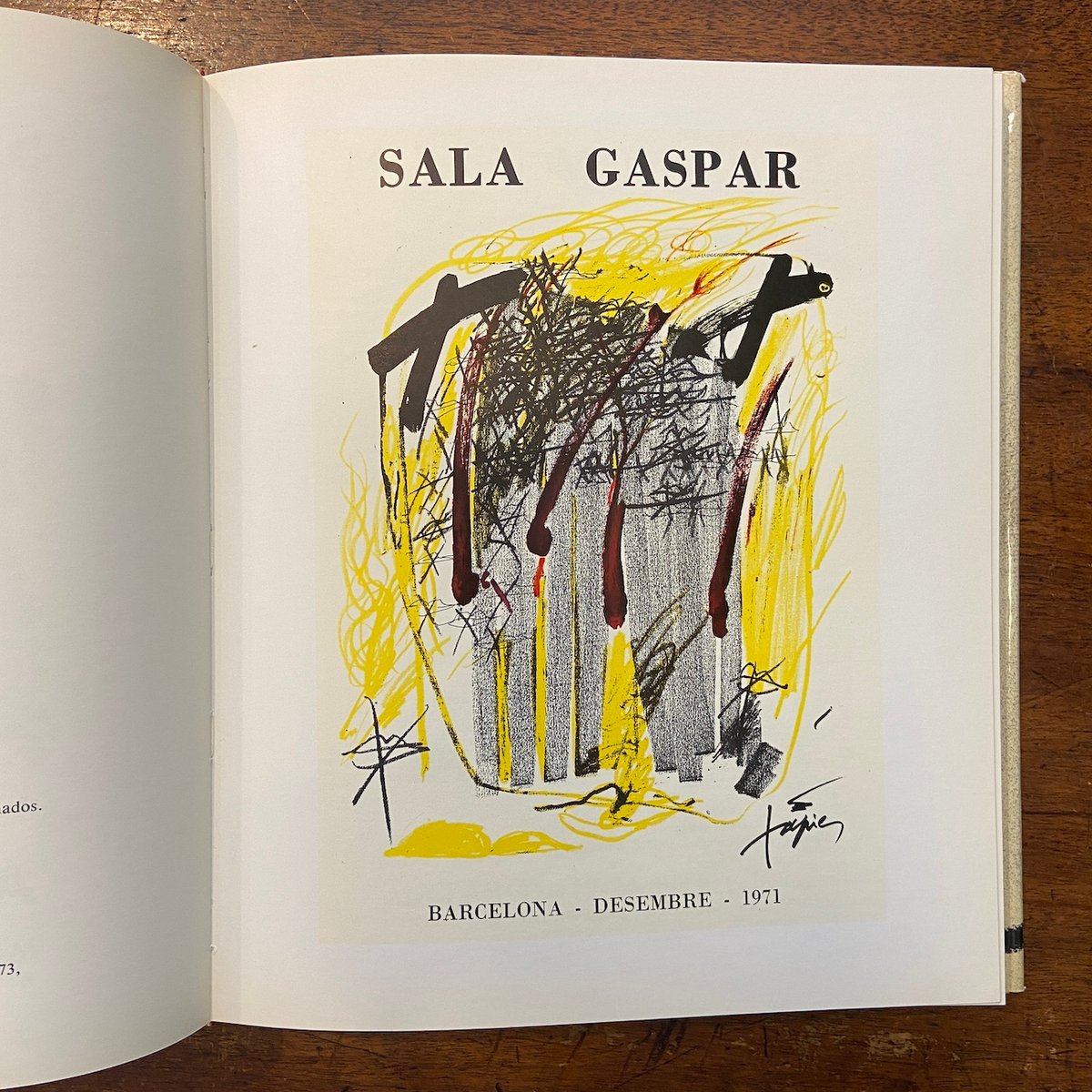 LOS CARTELES DE TAPIES」Antoni Tapies（アントニ・タピエス