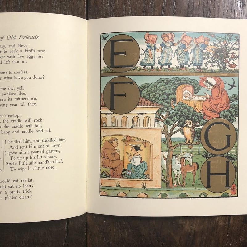 The Alphabet of Old Friends（オズボーン・コレクション）」Walt