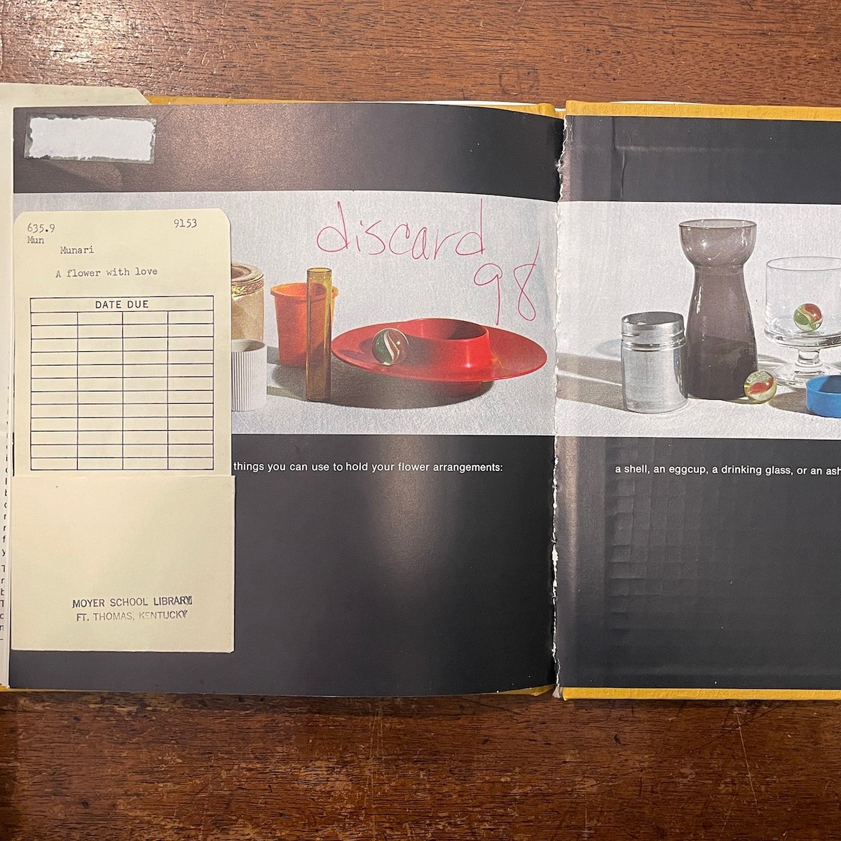 A FLOWER WITH LOVE（1974年1刷）」Bruno Munari（ブルーノ・