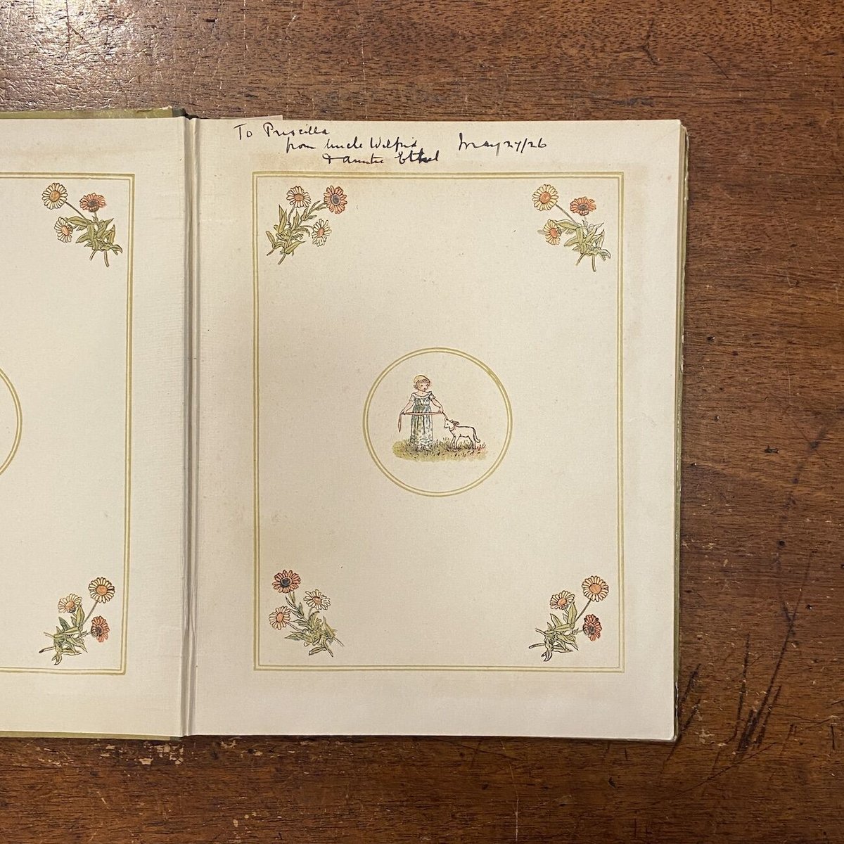 Marigold Garden（1920年頃）」Kate Greenaway（ケイト・グリー