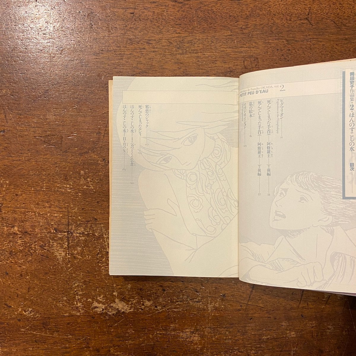 【漫画史の貴重な1ページ】岡田史子作品集「赤い蔓草」「ほんのすこしの水」 漫画史の貴重な1ページ】岡田史子作品集「赤い蔓草」「ほんの