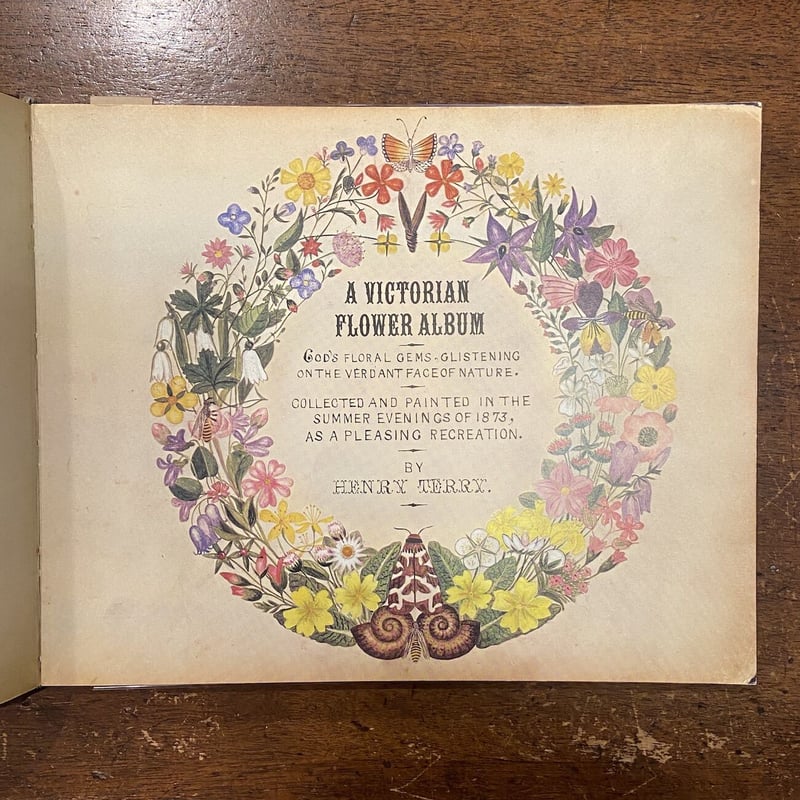 VICTORIAN FLOWER ALBUM」Henry Terry | Frobergue