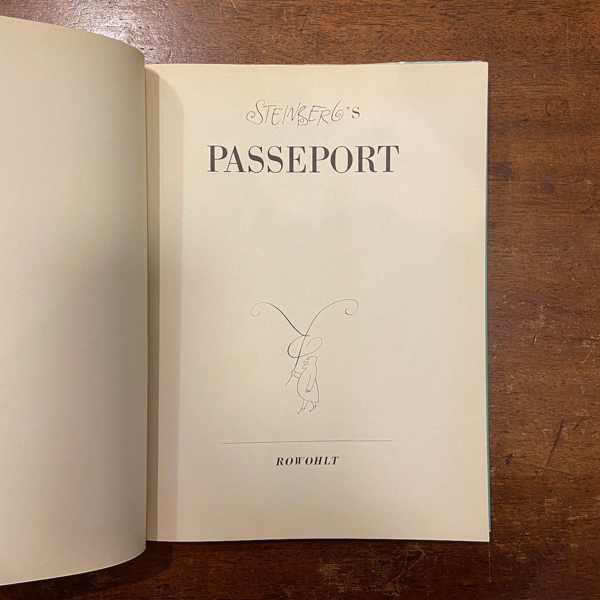 【ハードカバー】STEINBERG'S PASSEPORTソウル・スタインバーグ ハードカバー】STEINBERG'S PASSEPORTソウル・スタインバーグ