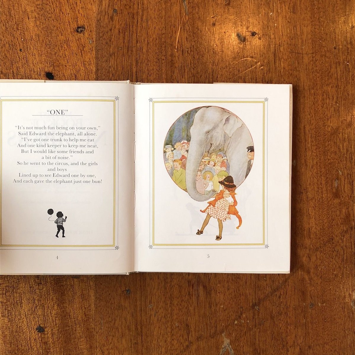 No234 アンティーク 古書 洋書 絵本 児童書 詩 マーガレット・タラント CHILDREN'S VERSE」Margaret Tarrant（マーガレット・タラント）