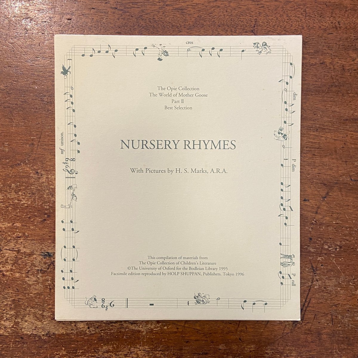 NURSERY RHYMES（ナーサリー・ライム オーピー・コレクション 2）」H