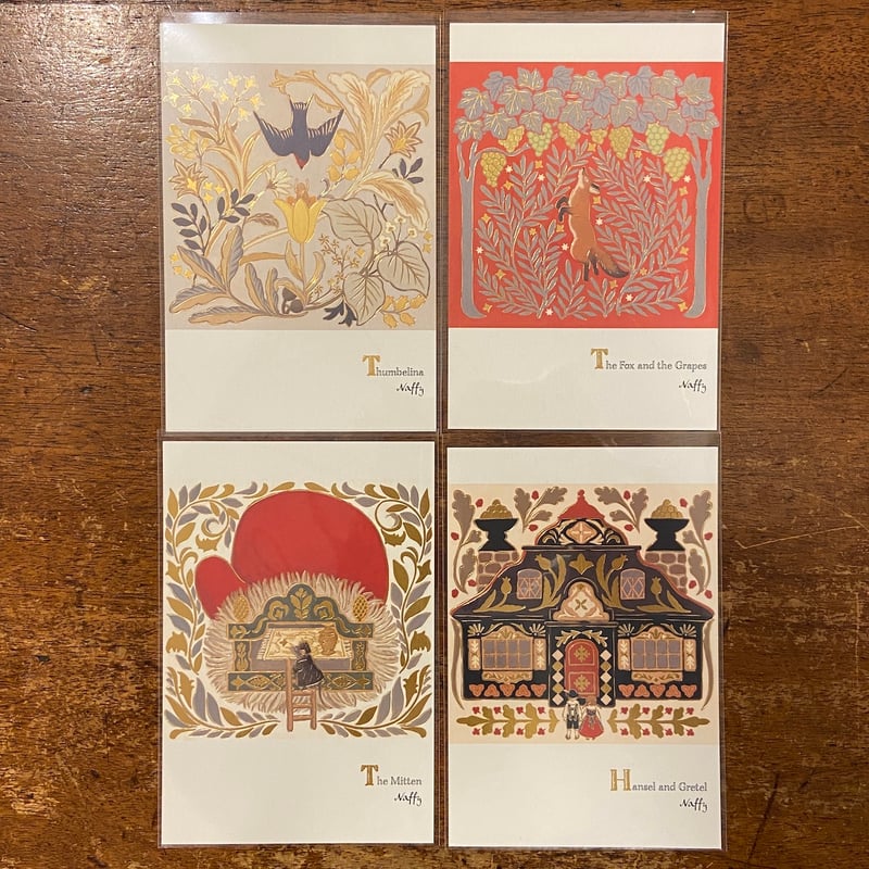 新品商品＞ポストカード4枚セット（2種） Naffy | Frobergue online