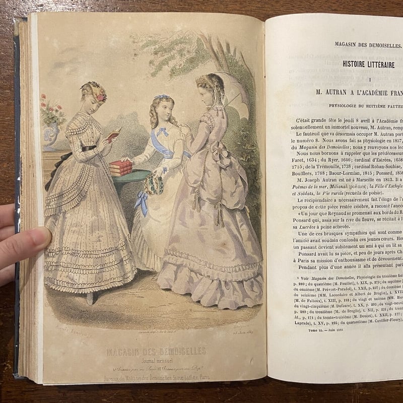 MAGASIN DES DEMOISELLES 1868-1869」 | Frobergue