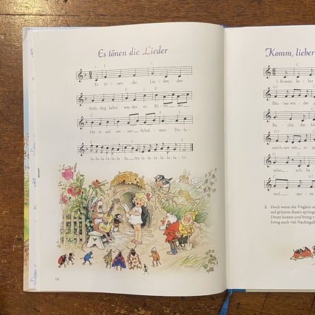 「Liederbuch」Fritz Baumgarten（フリッツ・バウムガルテン）