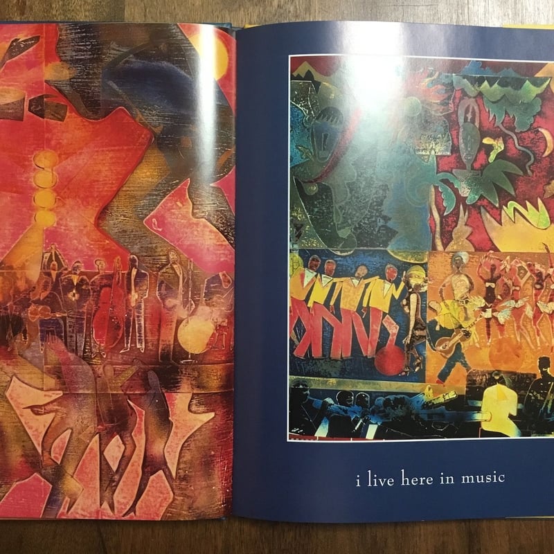 i live in music」Ntozake Shange Romare Bearden