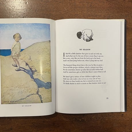 「A CHILD'S GARDEN OF VERSES」R. L. Stevenson　Jessie Willcox Smith