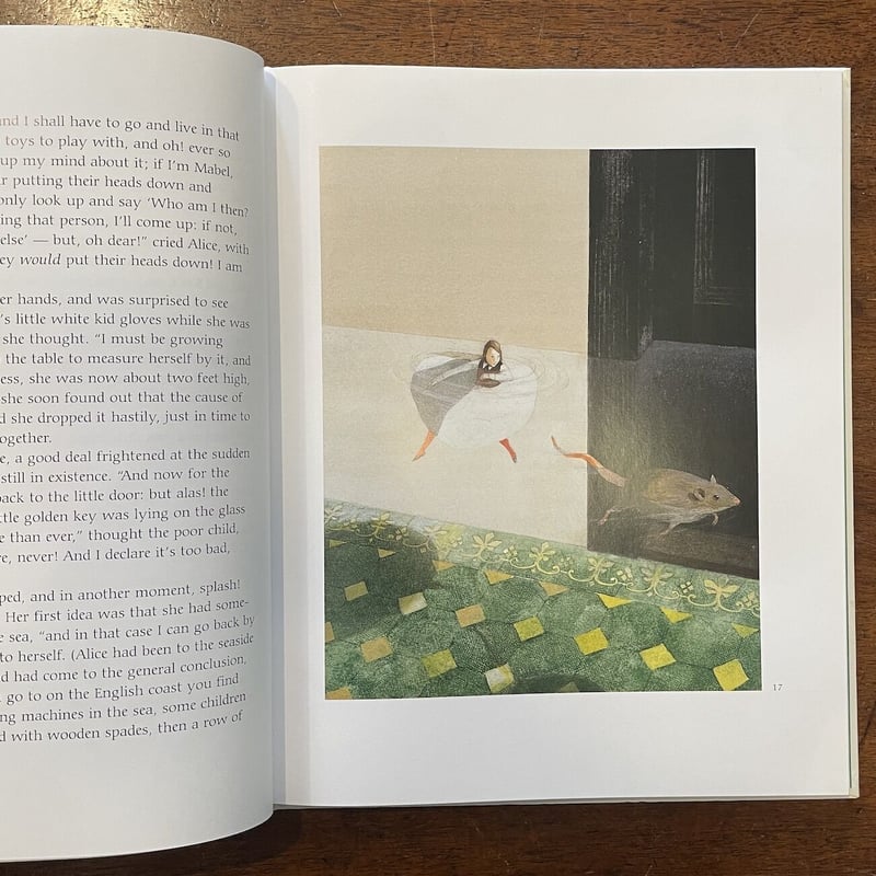 ALICE IN WONDERLAND」Lewis Carroll Lisbeth Zwer