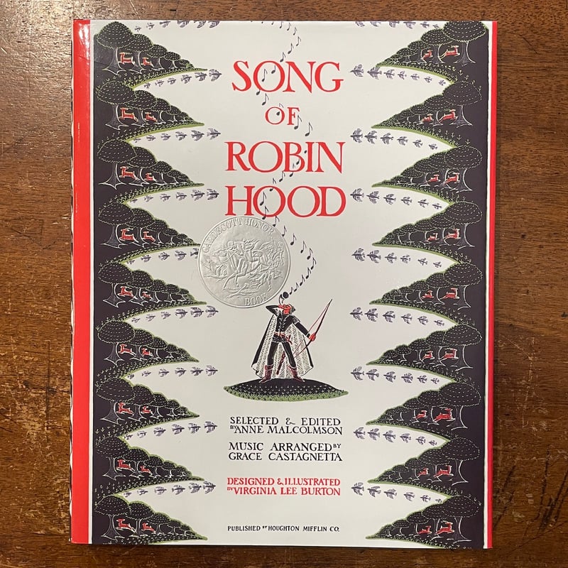 Song of Robin Hood 洋書 絵本 SONG OF ROBIN HOOD」Virginia Lee Burton（ヴァージニア・