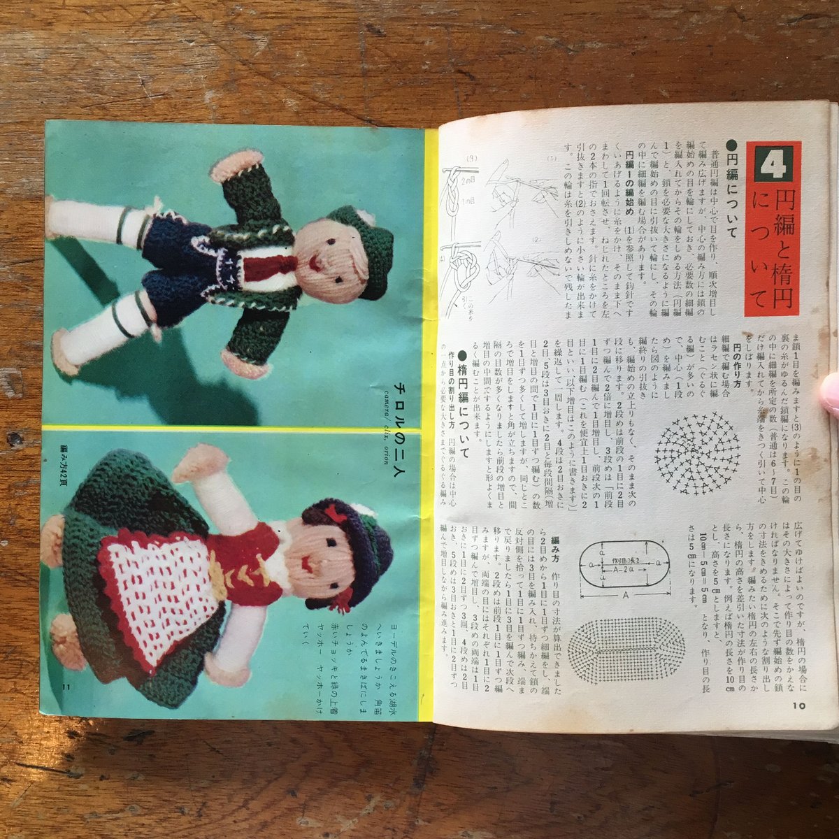 毛糸で作った楽しい人形と動物」鈴木陽子 小薗江圭子