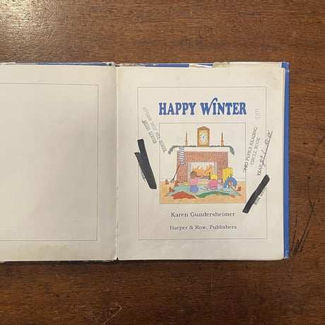 「HAPPY WINTER」Karen Gundersheimer