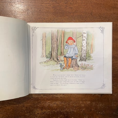 「PETER IN BLUEBERRY LAND」Elsa Beskow（エルサ・ベスコフ）