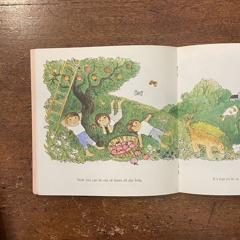 A Book of Seasons」Alice & Martin Provensen（プロヴ