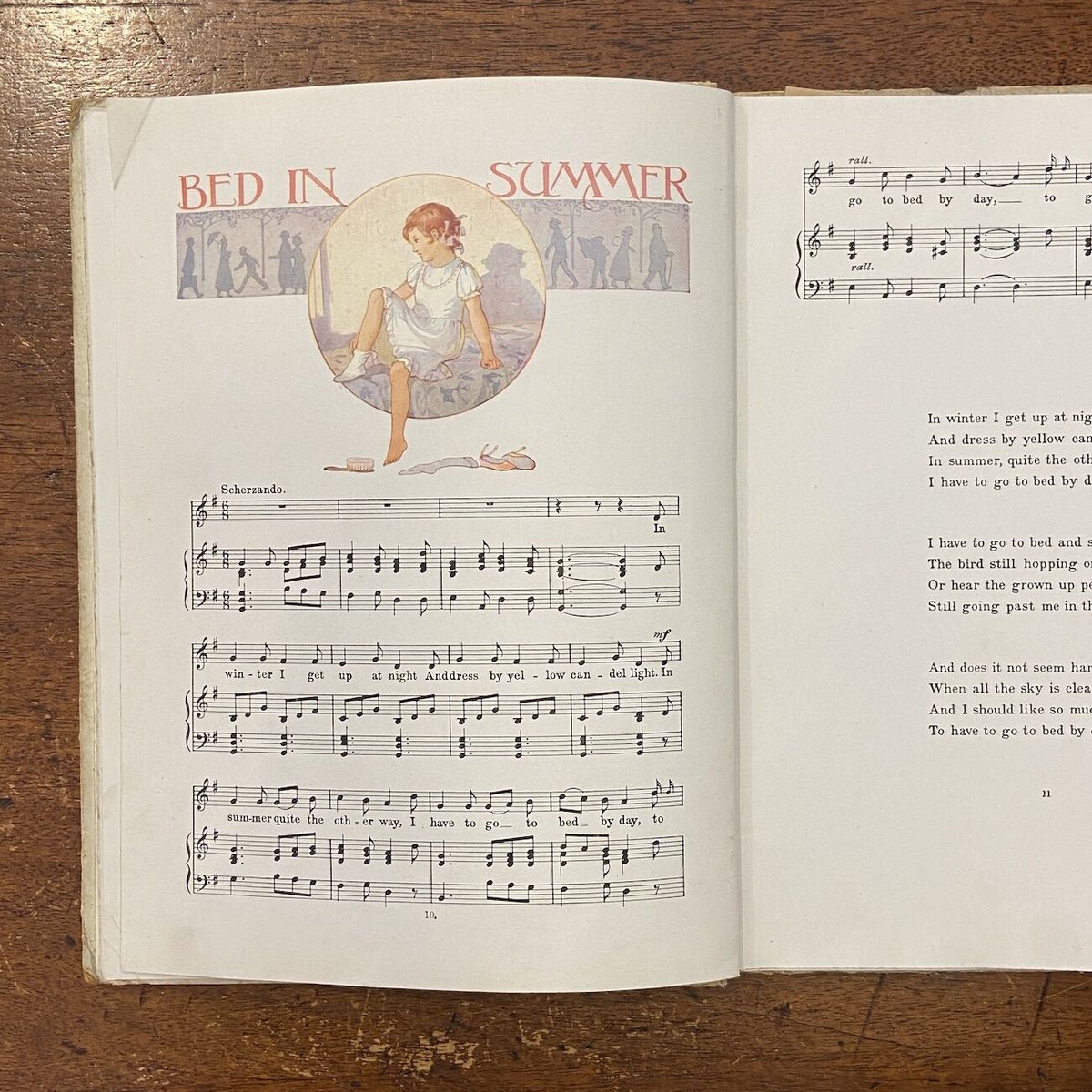 Songs with Music From A Child's Garden of Vers