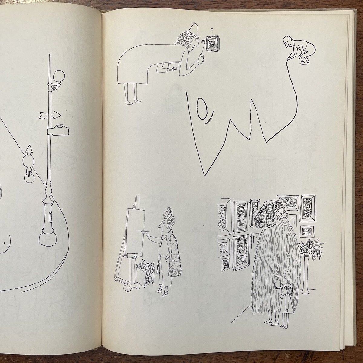 ALL IN LINE」Saul Steinberg（ソール・スタインバーグ） | Frob