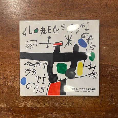 「Llorens Artigas / Joanet Gardy Artigas」Joan Miro 装画（リトグラフ）