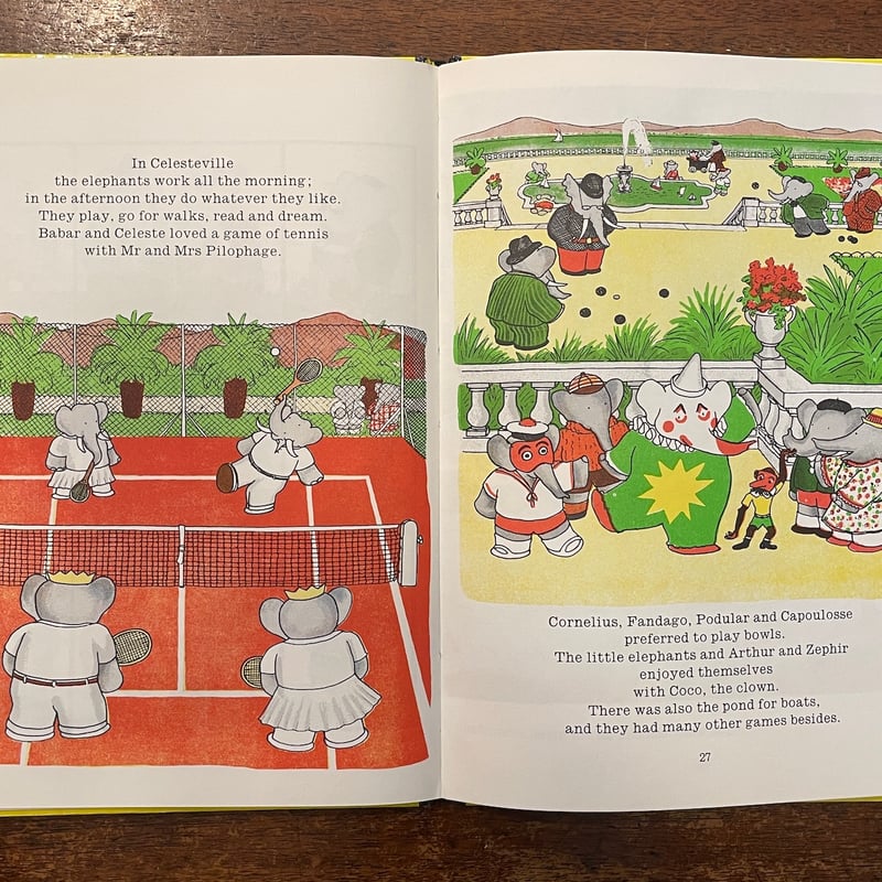 BABAR THE KING」Jean de Brunhoff（ジャン・ド・ブリュノフ） |