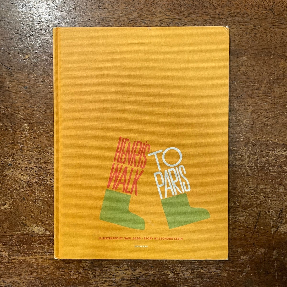 HENRI'S WALK TO PARIS」Leonore Klein Saul bass（