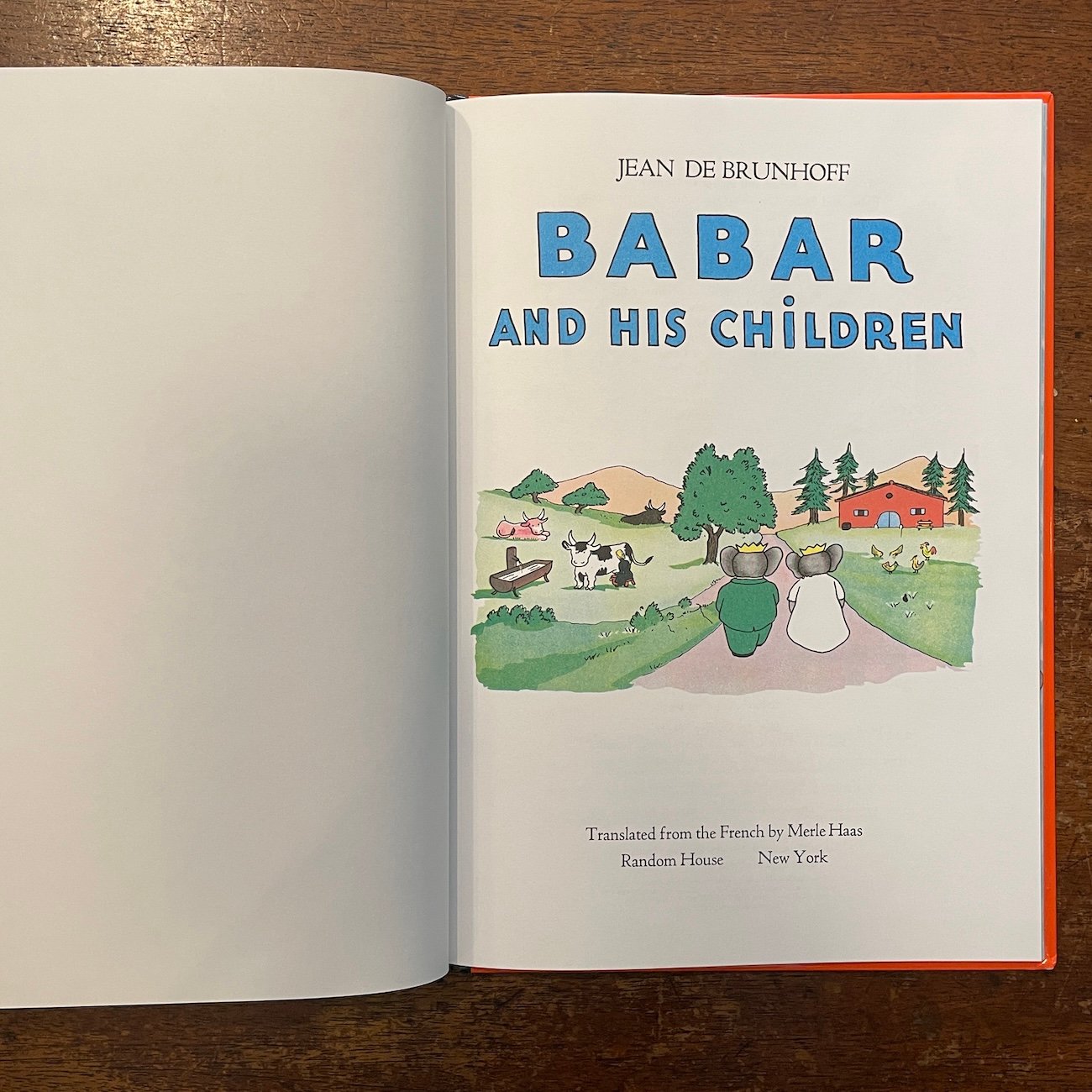 BABAR AND HIS CHILDREN」Jean de Brunhoff（ジャン・ド・