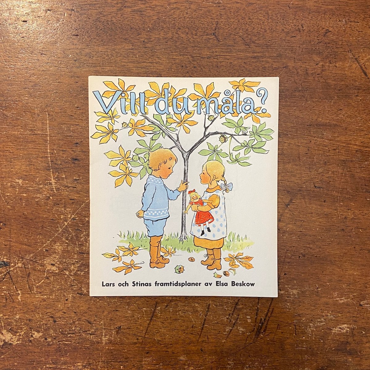 Vill du mala？： Julafton」Elsa Beskow（エルサ・ベスコフ）