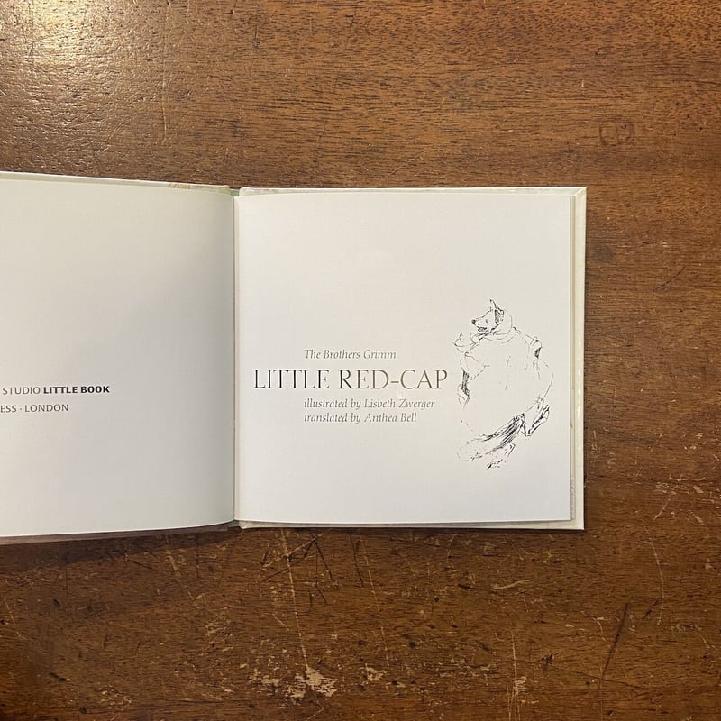 LITTLE RED-CAP（赤ずきん）」Lisbeth Zwerger（リスベート