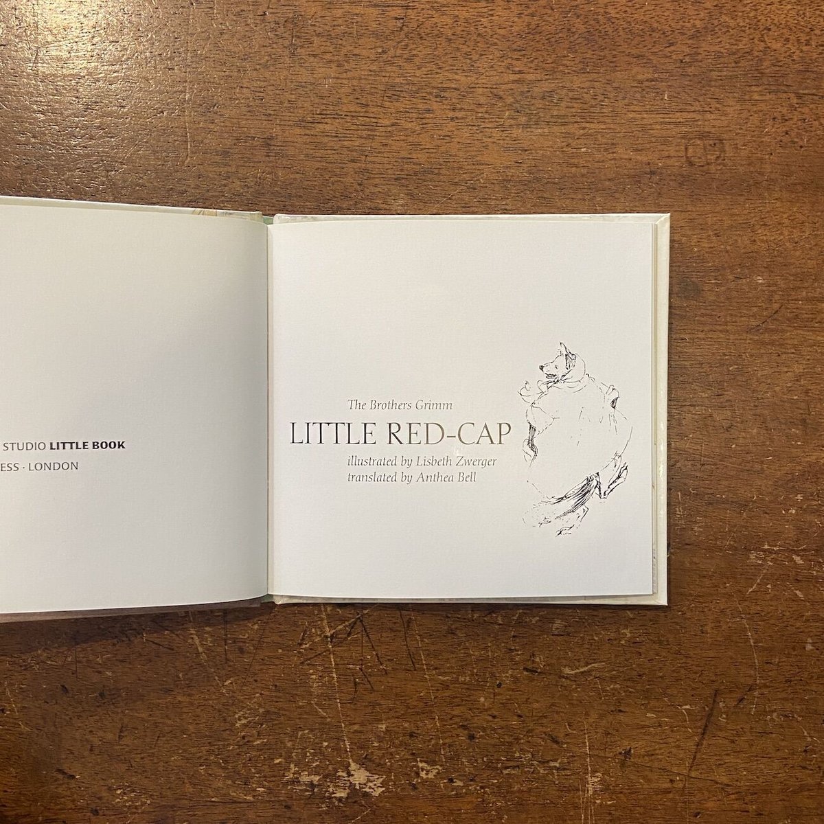 LITTLE RED-CAP（赤ずきん）」Lisbeth Zwerger（リスベート